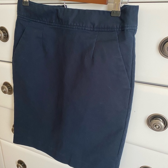 Banana Republic Navy Blue Skirt - Picture 7 of 7